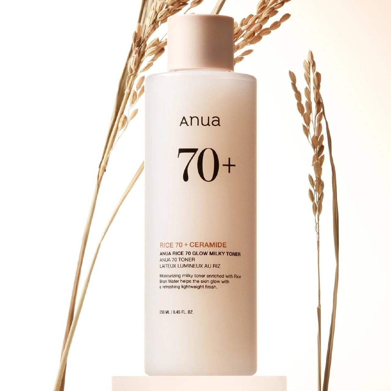 Anua rice 70 glow milky  toner 250 ml 